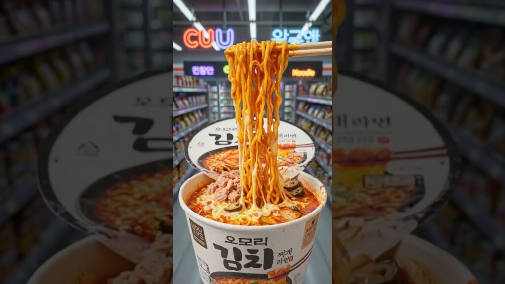 [Video] Why Koreans Are Obsessed With This CU Ramen Hack